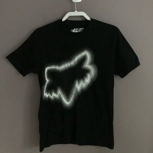 Fox Racing Men’s Black Cotton T Shirt Small